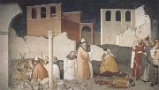 Ambrogio Lorenzetti, St Sylvester Sealing thte Dragon's Mouth (mk08)